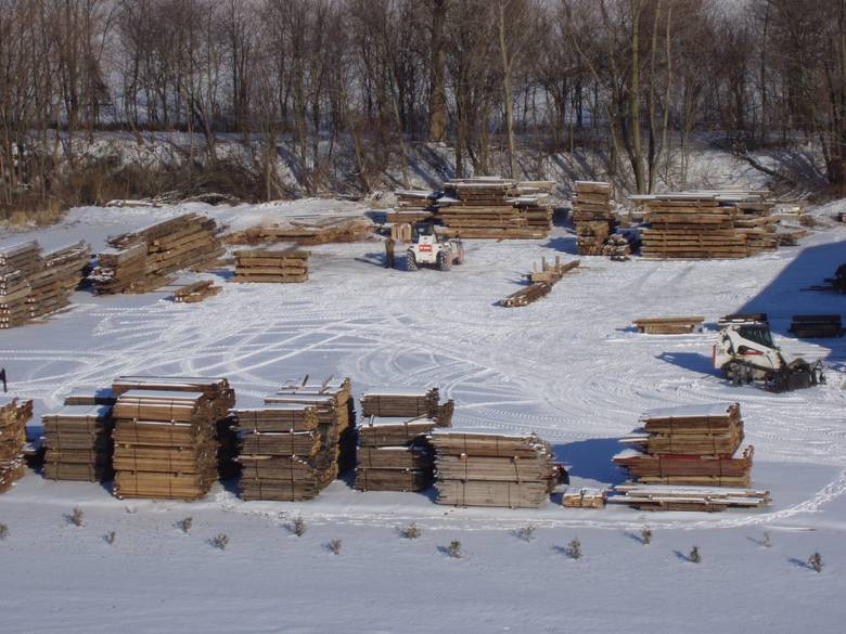 Aerials of Twelve Mile, Indiana Yard